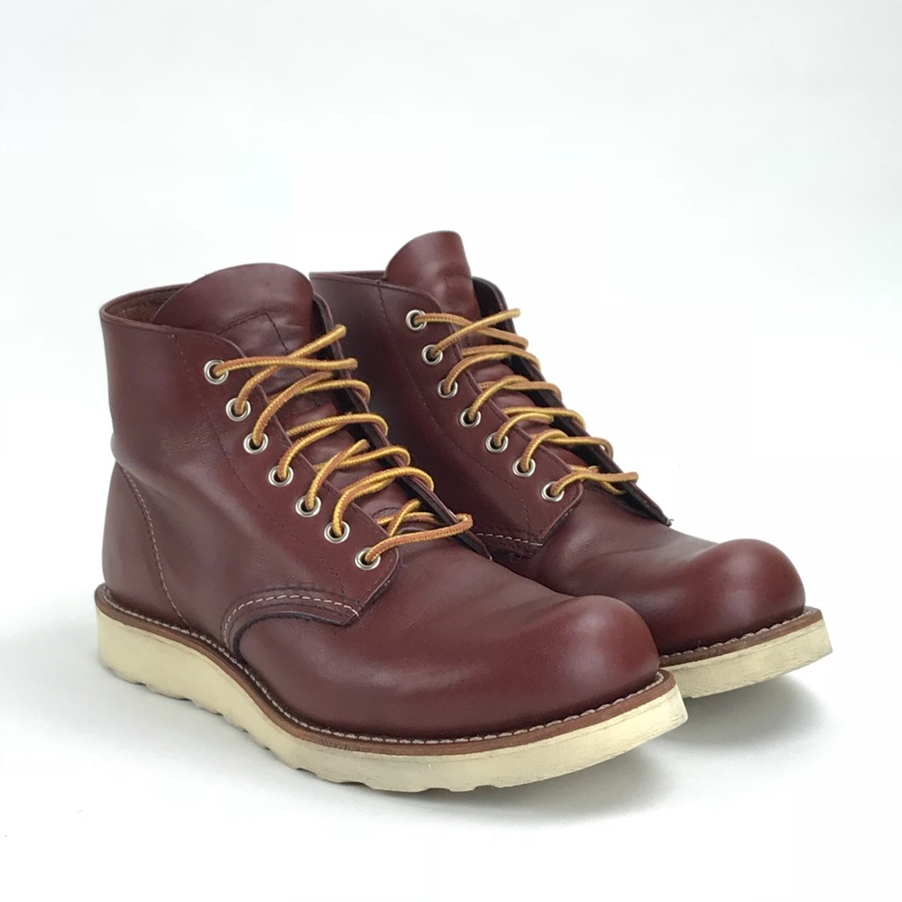 Red Wing Shoes Brown Leather Boots